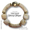 TRENDY Bracelet Shinny Nougat