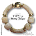 TRENDY Bracelet Shinny Nougat