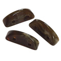 27 - Barres de séparations Quartz Fumé marbré à 2 trous