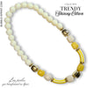 TRENDY Collier Shinny Citron