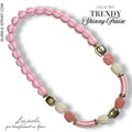 TRENDY Collier Shinny Fraise