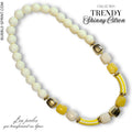TRENDY Collier Shinny Citron