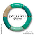 JONC BANGLE bracelet Vert d'eau