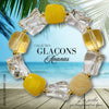Glaçons bracelet Ananas