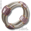 TUBONYX FIN Bracelet Prune