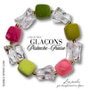 Glaçons bracelet Pistache-Fraise
