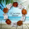Glaçons bracelet Caramel