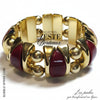 KIT bracelet collection ZESTE - Bordeaux marbré