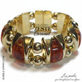 KIT bracelet collection ZESTE - Caramel marbré