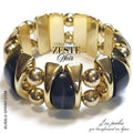 KIT bracelet collection ZESTE - Noir marbré