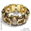 KIT bracelet collection ZESTE - Nougat marbré