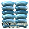 138 - Bleu nuage marbré 8MM/12MM