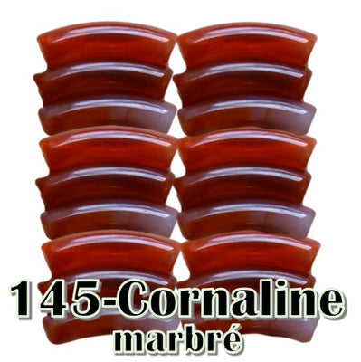 145 - Cornaline marbré 8MM