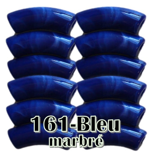161-Bleu marbré 12MM