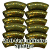 210 - Graffiti Vert militaire splatter 8MM/12MM