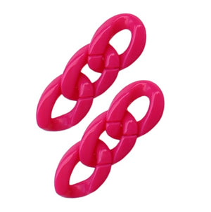 21- Fuchsia / Maillons de chaines - 23MM