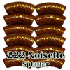 222 - Graffiti Noisette splatter 8MM/12MM