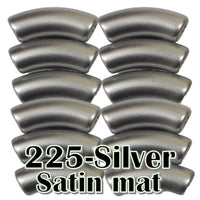 225-Satin silver 8MM/12MM