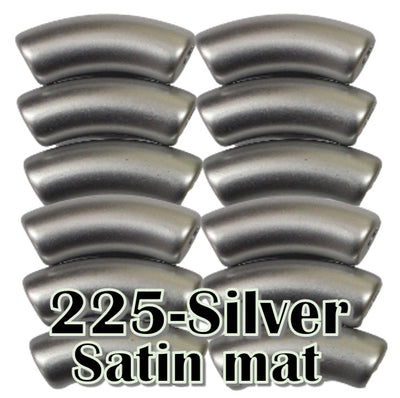 225-Satin silver 8MM/12MM