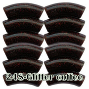 248- Glitter coffee 12MM