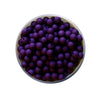 25- Violet impérial MAT/ Perles rondes