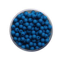 44- Bleu danube MAT/ Perles rondes