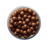 84- Cappuccino GLOSSY/ Perles rondes