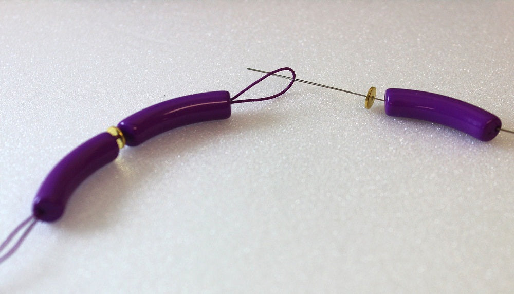 Bobine fil Lurex 0,6mm pour enfilage de perles
