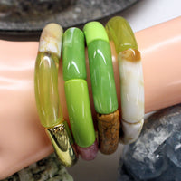 PACKS bracelets, Ton vert