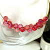 7- Rose clair/ Bubble beads - 13MM