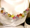 1- Lavande/ Bubble beads - 13MM