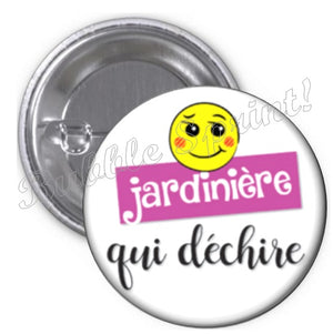 Badge jardiniere