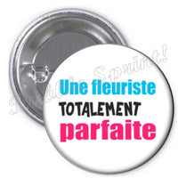 Badge fleuriste