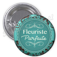 Badge fleuriste
