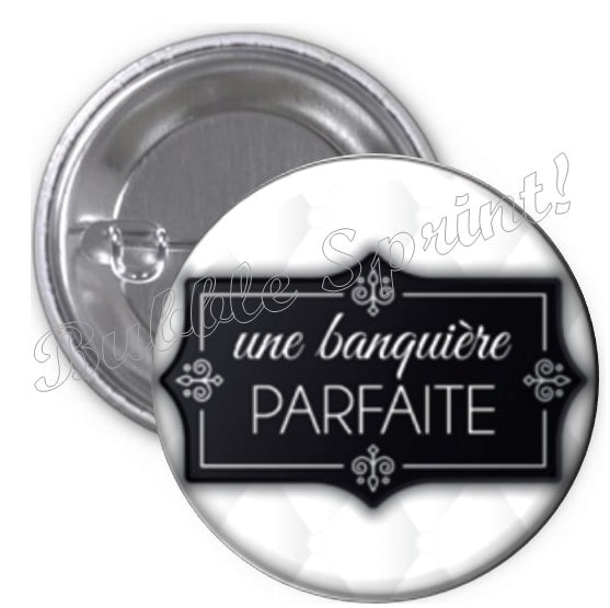 Badge Banquière