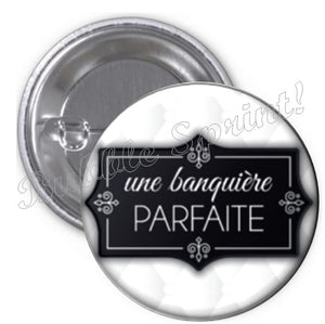 Badge Banquière