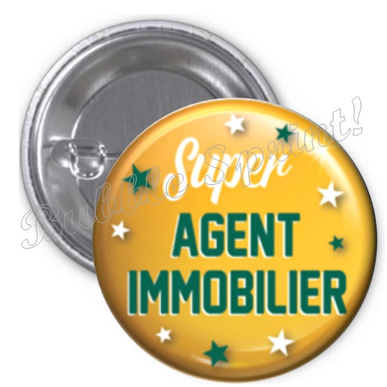 Badge Agent immobilier