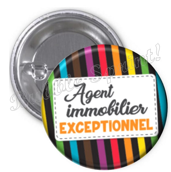 Badge Agent immobilier