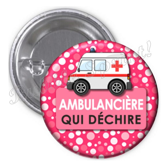 Badge ambulancière