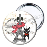 Miroir chat Paris Tour Eiffel