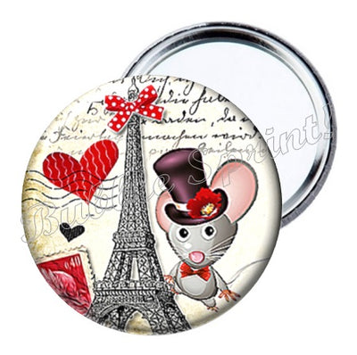Miroir souris Paris Tour Eiffel