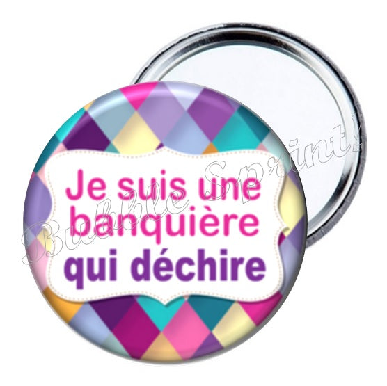 Miroir Banquière