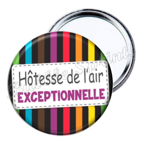 Miroir Hôtesse de l'air
