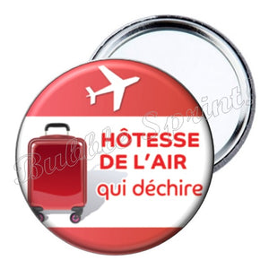 Miroir Hôtesse de l'air