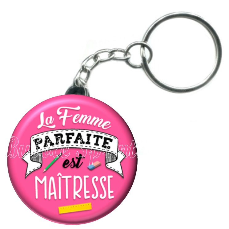 Porte-clés Maitresse
