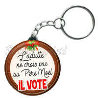 Porte-clés noel