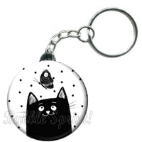 Porte-clés chat