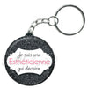 Porte-clés esthéticienne