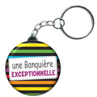Porte-clés Banquière