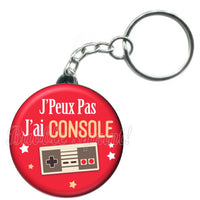 Porte-clés J'peux pas j'ai...Console